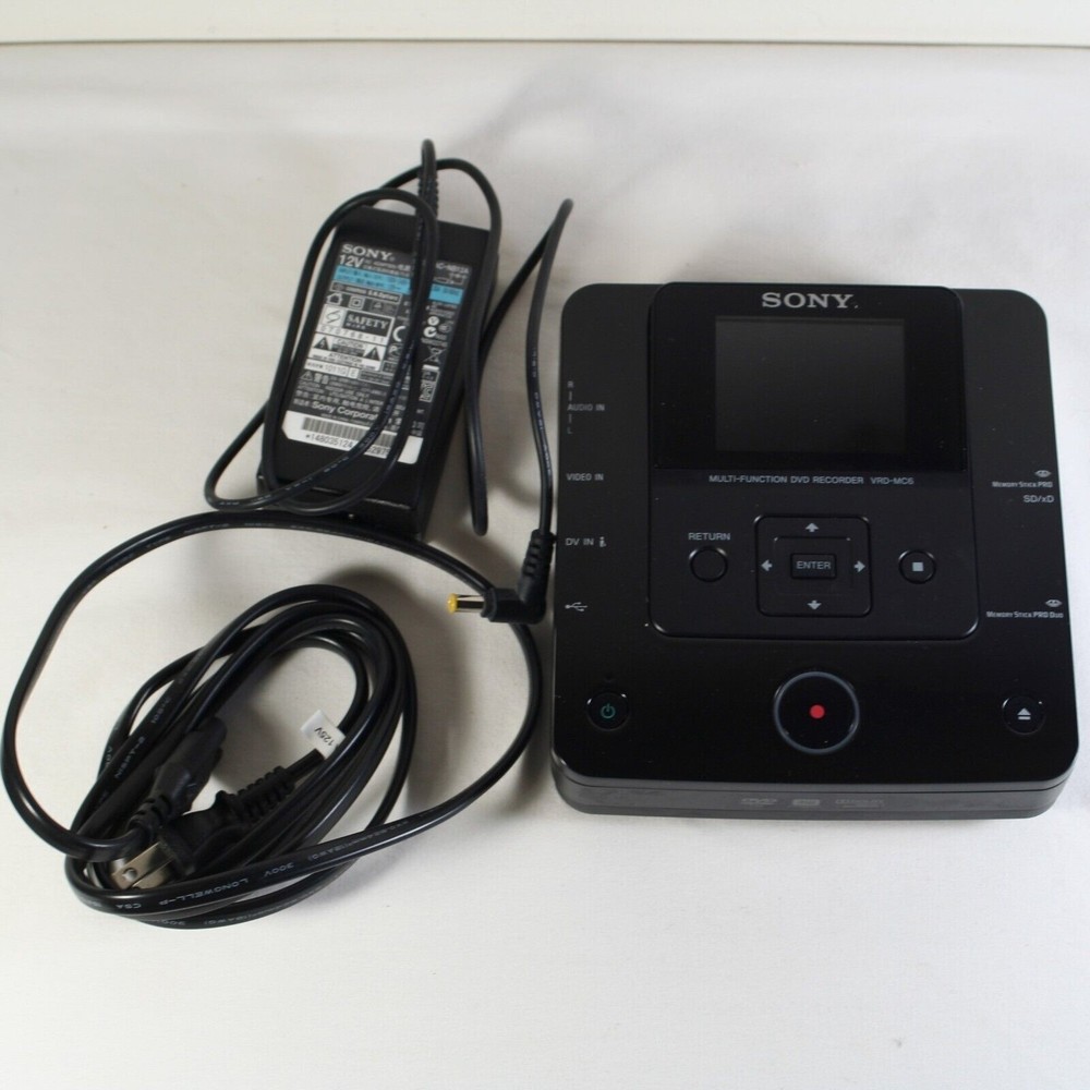 Sony DVDirect Multi-Function DVD Recorder Burner Transfer VRD-MC6 Used in Box